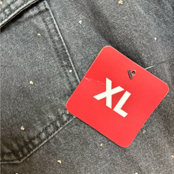 Express Gray Denim Jacket - Picture 9 of 9